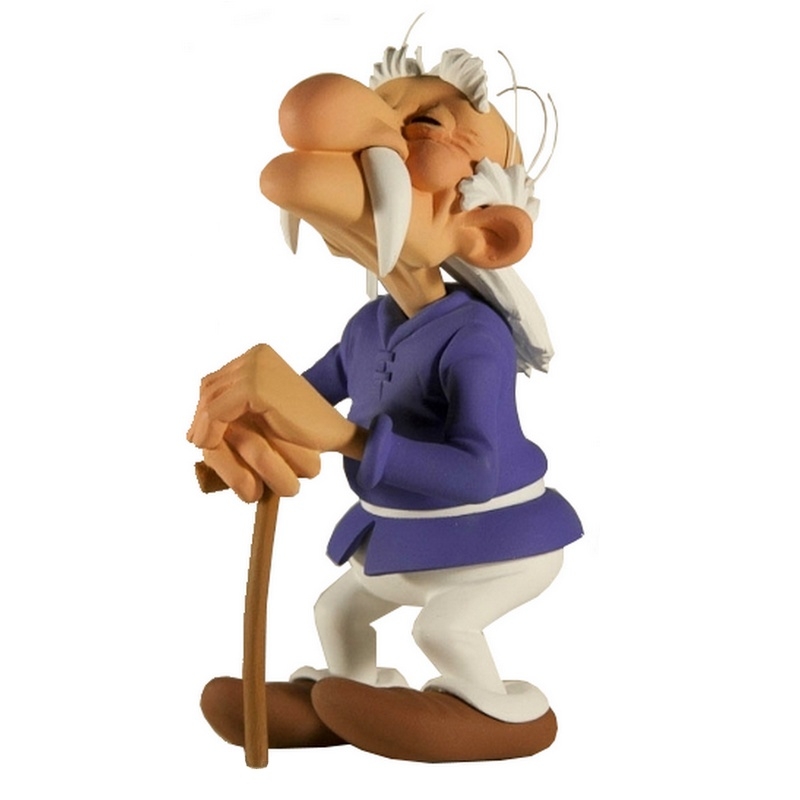 2016 - AGE Collectible Figurine Fariboles: Asterix Geriatrix Agecanonix 