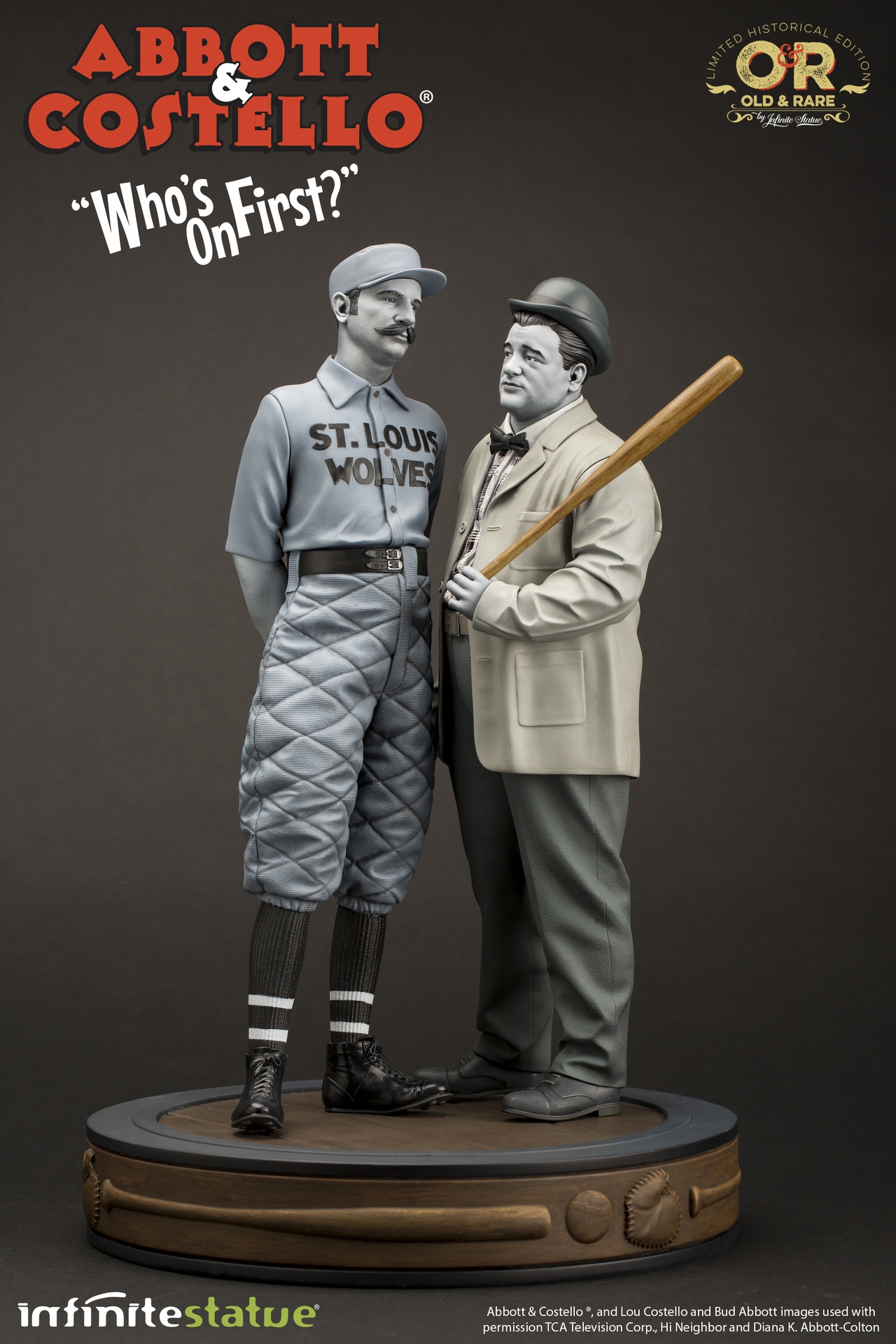 アボット＆コステロ　フィギュア Infinite Statue, Abbott and Costello 1/6 Collectible Figure (2020