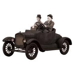 Figurine de collection Infinite Statue, Laurel et Hardy et la Ford T 1/12 (2020)