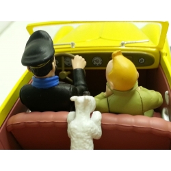 Collectible car Tintin, the yellow Haddock convertible Nº02 1/24 (2020)