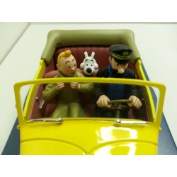 Voiture de collection Tintin, la décapotable jaune de Haddock Nº02 1/24 (2020)