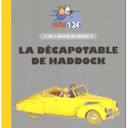 Voiture de collection Tintin, la décapotable jaune de Haddock Nº02 1/24 (2020)
