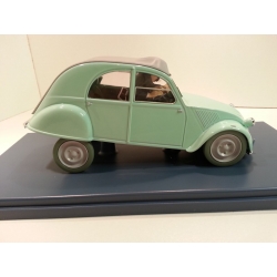 Voiture de collection Tintin, la Citroën 2CV des Dupondt Nº08 1/24 (2020)