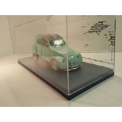 Collectible car Tintin, the Thomson and Thompson Citroën 2CV Nº08 1/24 (2020)