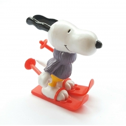 Figurine Schleich® Peanuts, Snoopy skieur (22227)