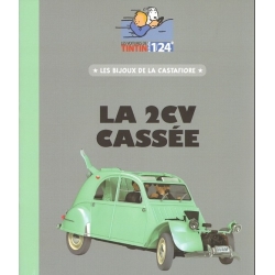 Collectible car Tintin, the Broken down Citroën 2CV Nº11 1/24 (2020)