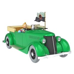Voiture de collection Tintin, l'automitrailleuse Ford Nº12 1/24 (2020)