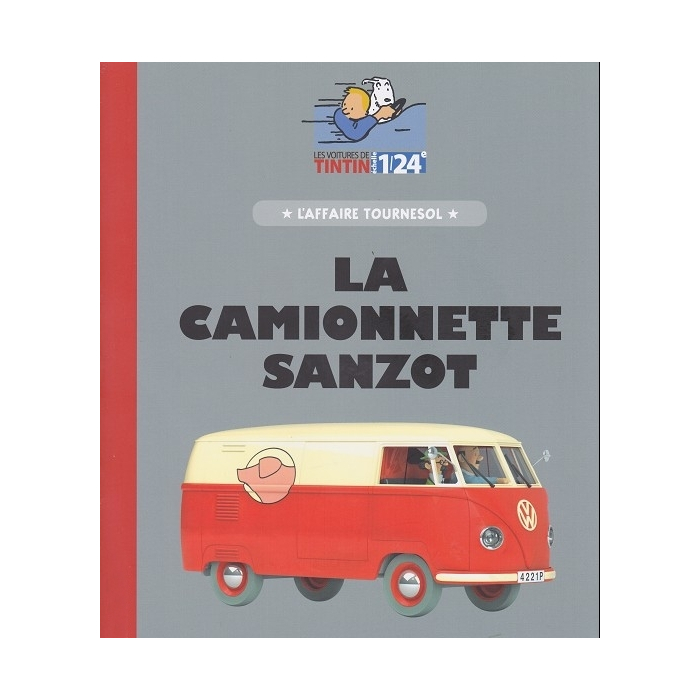 Tintin - Voiture 1/24 - la Ford T noire + Figurine Hergé
