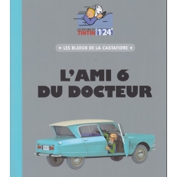 Voiture de collection Tintin, la citroën Ami 6 du docteur Nº18 1/24 (2020)