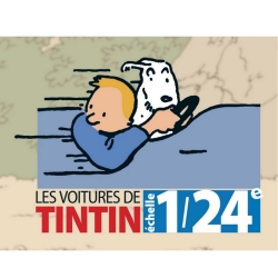 Coche de colección Tintín, el Citroën Ami 6 del Doctor Nº18 1/24 (2020)