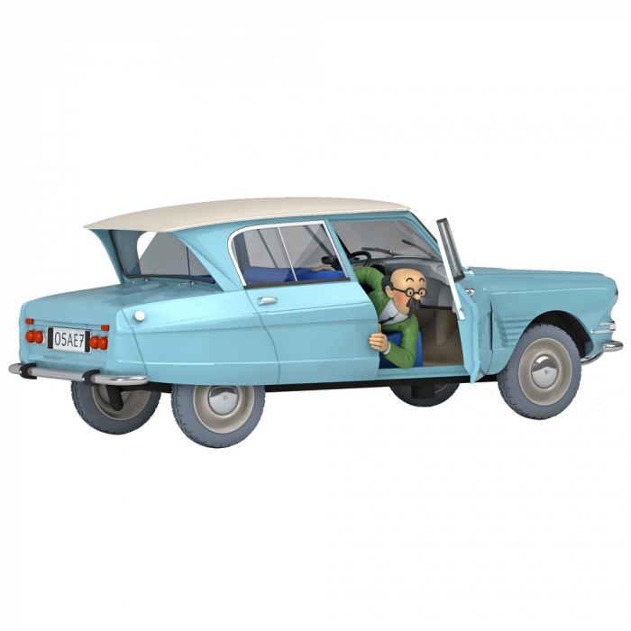 Voiture de collection Tintin, la citroën Ami 6 du docteur Nº18 1/24 (2020)