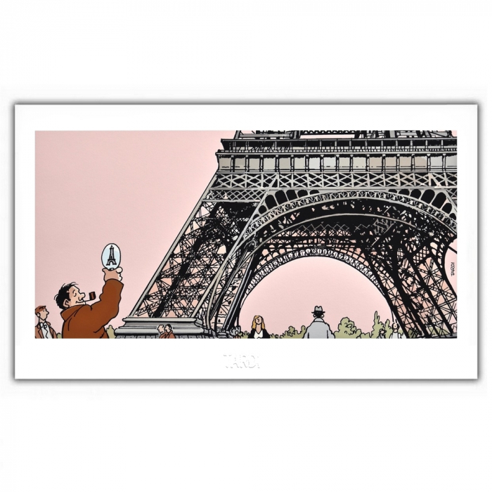 Póster cartel Tardi Nestor Burma, VII Distrito de París (60x35cm)