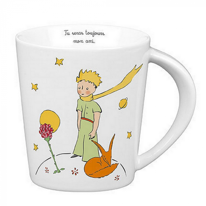 Taza mug Könitz en porcelana El Principito (Tu seras toujours mon ami)