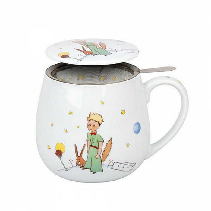 Tasse à thé en porcelaine avec filtre Könitz Le Petit Prince (Secret FR)