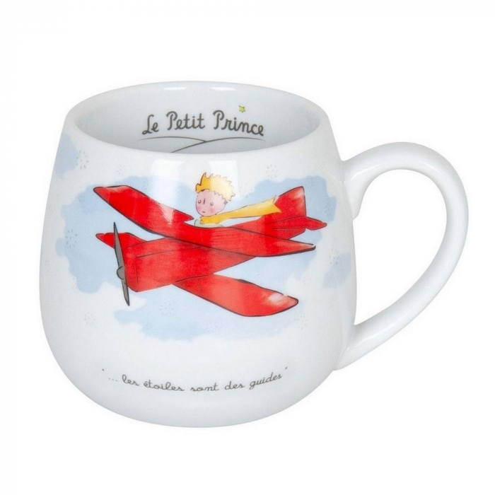 Tasse mug snuggle Könitz en porcelaine Le Petit Prince (Avion FR)