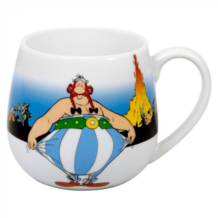 Taza mug Könitz en porcelana Asterix y Obelix (Je ne suis pas gros !)