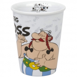 Taza mug a café para llevar Könitz Asterix y Obelix (Big Boss)