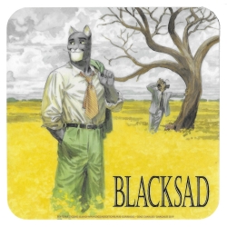 Blacksad Coaster 10x10cm (Amarillo)