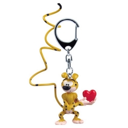 Porte-clés figurine Plastoy Le Marsupilami amoureux 65061 (2015)