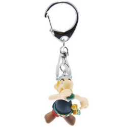 Porte-clés figurine Plastoy Astérix buvant de la potion magique 60389 (2015)