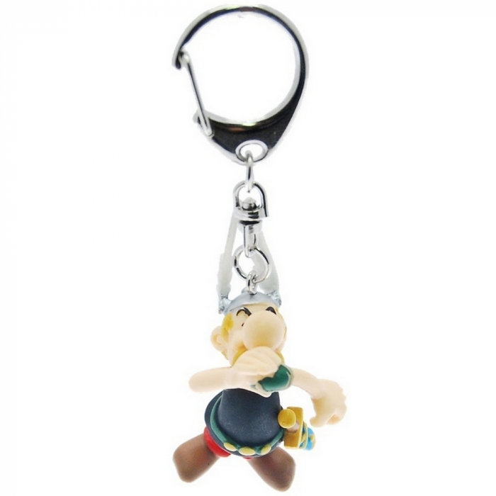 Keychain figure Plastoy Astérix drinking the magic potion 60389 (2015)