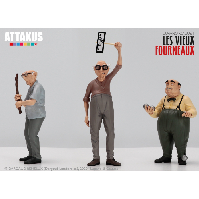 Astérix et Obélix : Figurine en plastique : Set de 3 figurines Idéfix