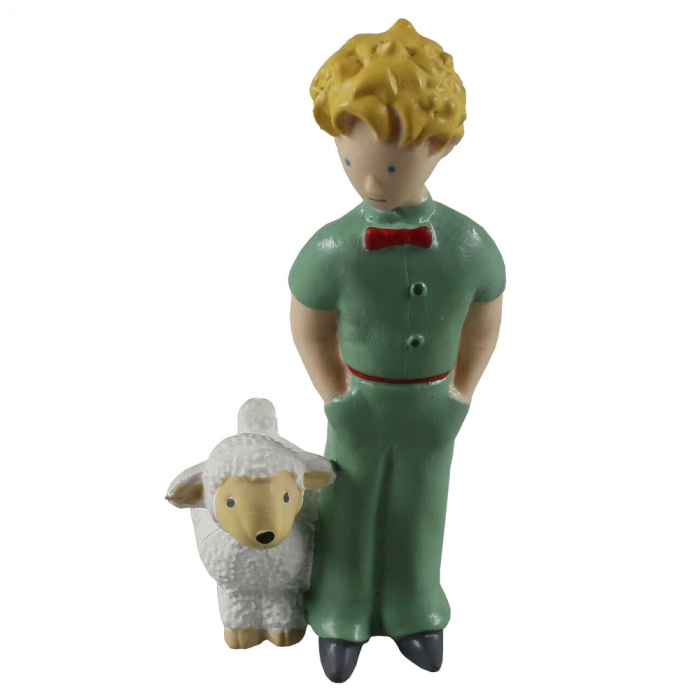 Figurine de collection Plastoy Le Petit Prince avec le mouton 15637 (1997)