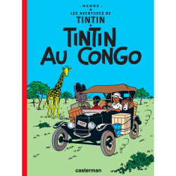 Álbum de Tintín: Tintin au Congo Edición fac-similé colores 1946