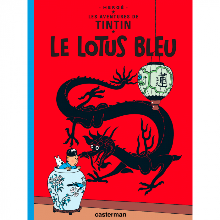 Tintin Blue Lotus Comic Herge Belgium Comics Haddock Snowy Rocket Space Mug Best 11 Ounce Ceramic Coffee Mug Gift 