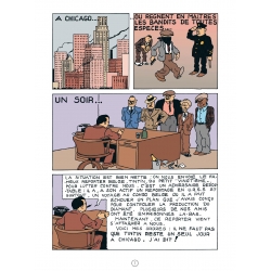 Album Les Aventures de Tintin T3 - Tintin en Amérique version colorisée (2020)