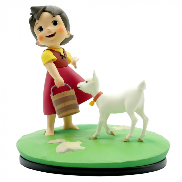 Figurine de collection LMZ Heidi, fille des Alpes et blanchette (2020)
