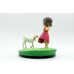 Figurine de collection LMZ Heidi, fille des Alpes et blanchette (2020)