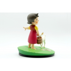 Figurine de collection LMZ Heidi, fille des Alpes et blanchette (2020)