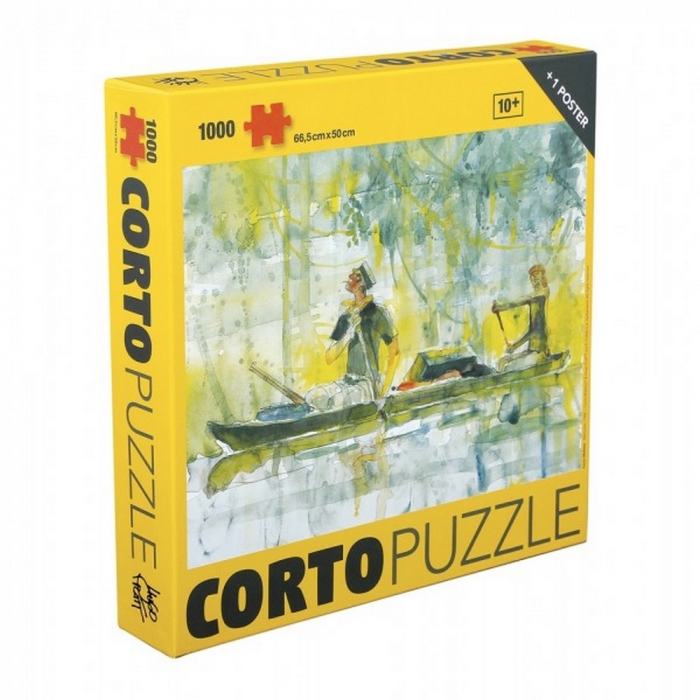 Puzzle Corto Maltés, Memorias con poster 66,5x50cm 815511 (2020)