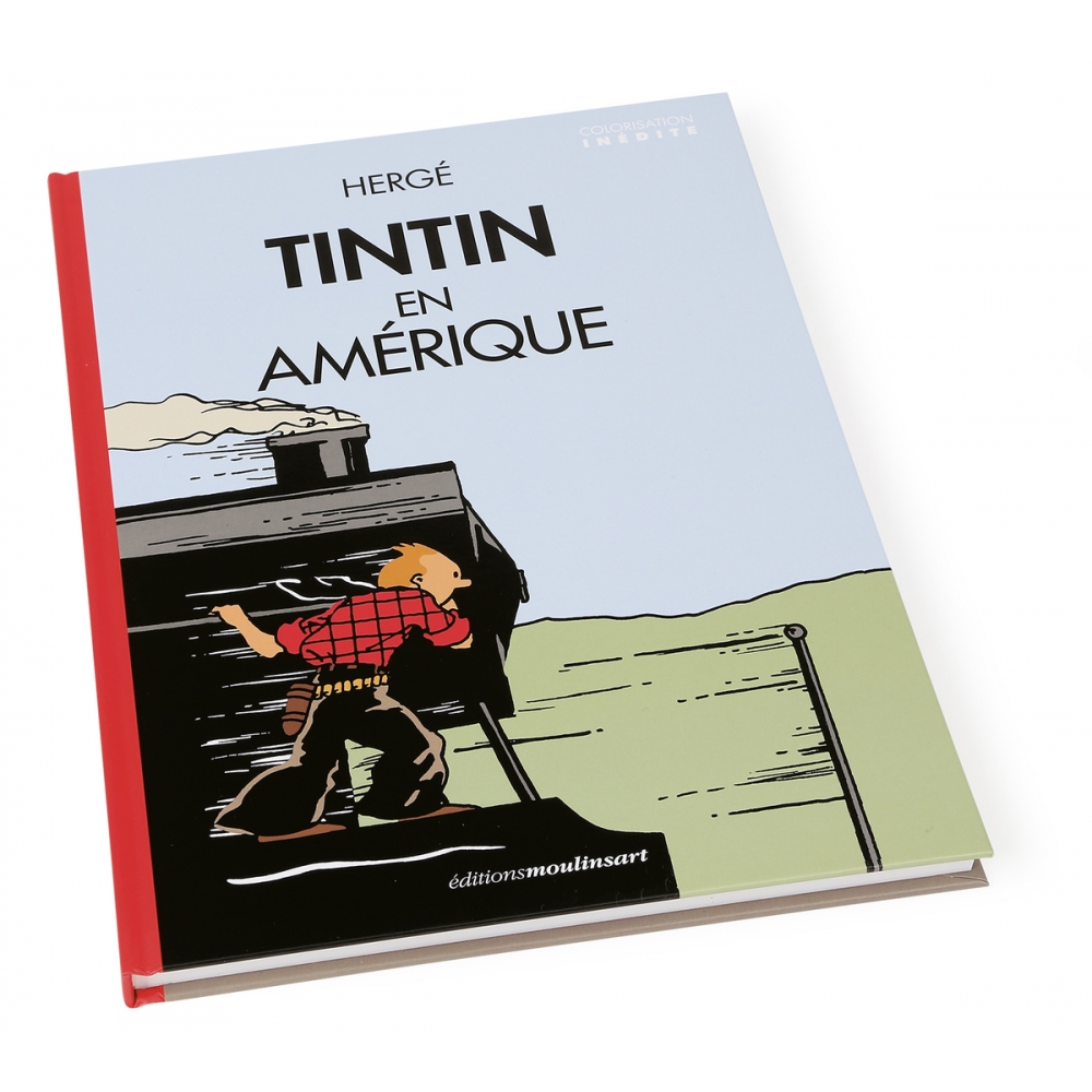 Mini BD Tintin En Amérique - Édition Noir Et Blanc - Les Aventures De Tintin