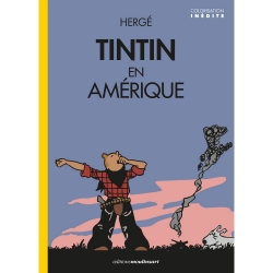 Álbum Las aventuras de Tintín T3 - Tintín en América versión en color (2020)