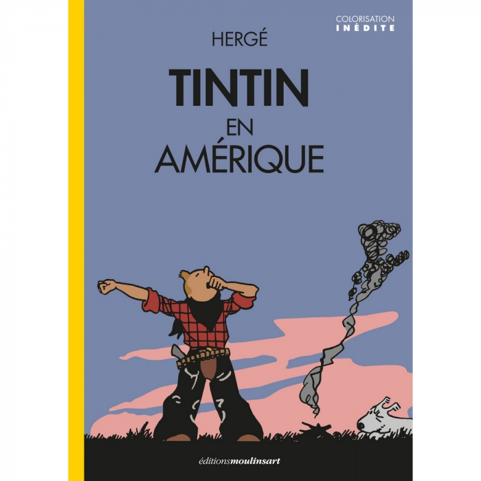Album Les Aventures de Tintin T3 - Tintin en Amérique version colorisée (2020)