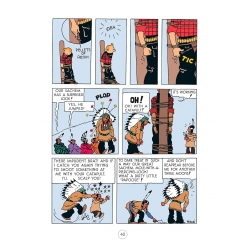 Album Les Aventures de Tintin T3 - Tintin en Amérique colorisée EN (2020)