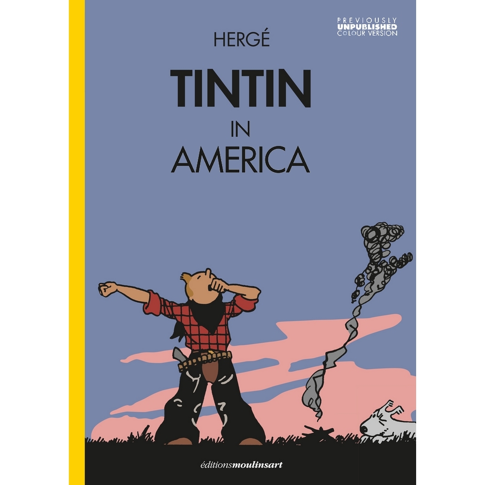 miniature 1  - Album Les Aventures de Tintin T3 - Tintin in America colorisée EN V2 (2020)