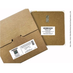 Plaque de marbre collection Blake et Mortimer Le Cri du Moloch 20x20cm