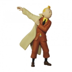Collection figurine Tintin wearing his coat 8,5cm Moulinsart 42473 (2011)