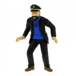 Figurine de collection Tintin Le Capitaine Haddock 9cm Moulinsart 42430 (2010)