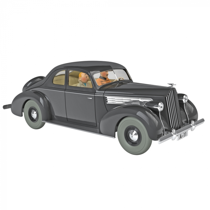 Coche de colección Tintín, la Packard de Muskar XII Nº28 1/24 (2020)