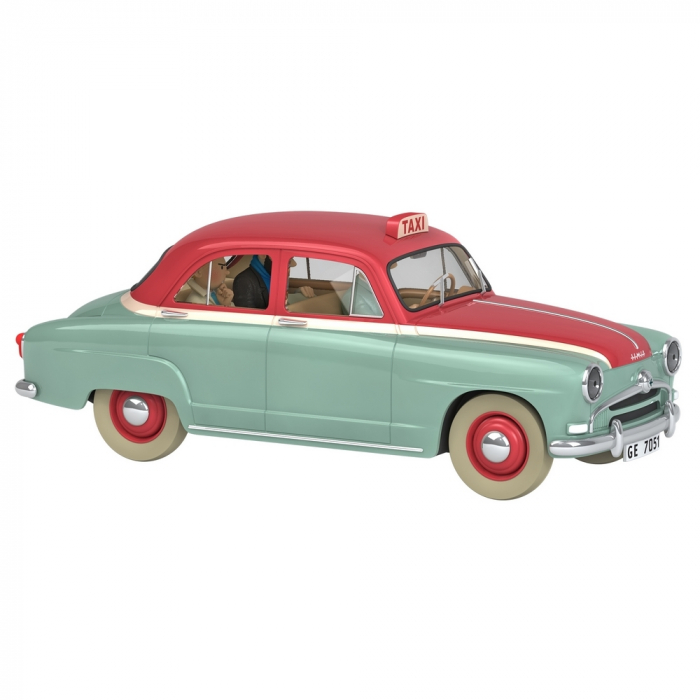 Voiture de collection Tintin, le taxi genèvois Nº29 1/24 (2020)