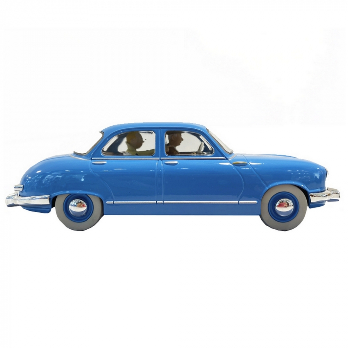 Voiture de collection Tintin, le taxi Panhard Dyna Z Nº30 1/24 (2020)
