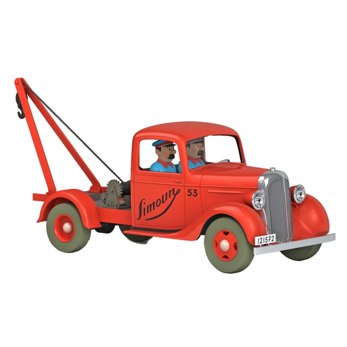 Voiture de collection Tintin, la dépanneuse Simoun Nº33 1/24 (2020)