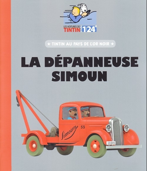 Hachette N°33 - La Dépanneuse Simoun - Collection Voitures Tintin 1/24 - NEUF