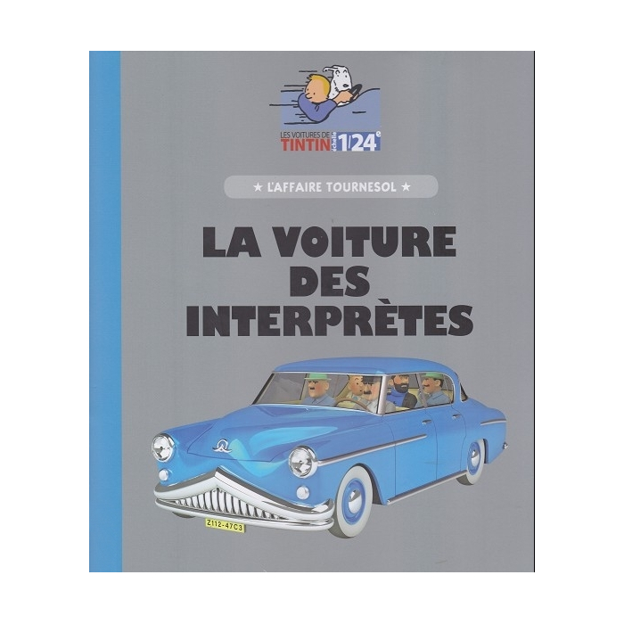 Voiture Tintin N°34-La voiture des interprètes - Accueil