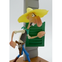 Figura de colección LMZ Lucky Luke, Los rivales de Painful Gulch 19cm (2020)