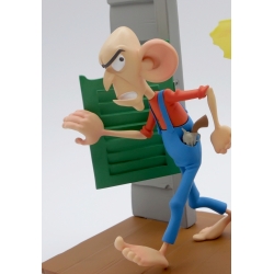 Figurine de collection LMZ Lucky Luke, Les Rivaux de Painful Gluch 19cm (2020)